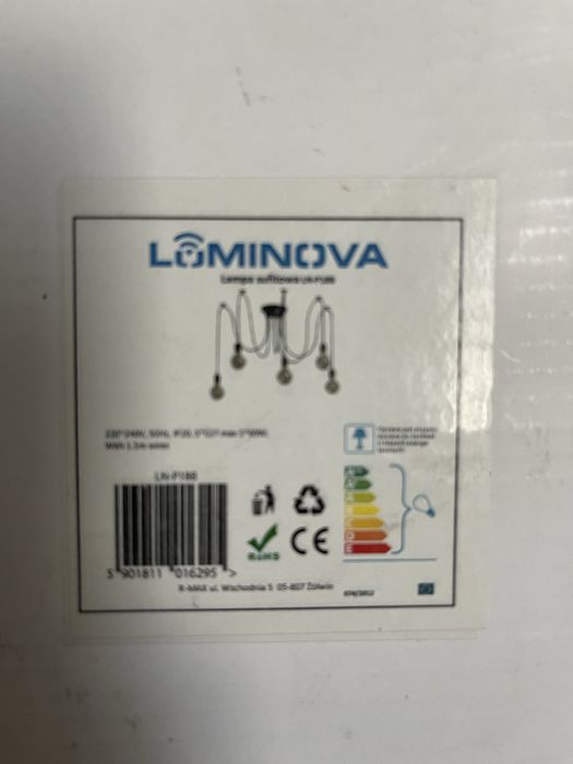 Lampa sufitowa Pająk- NOWA