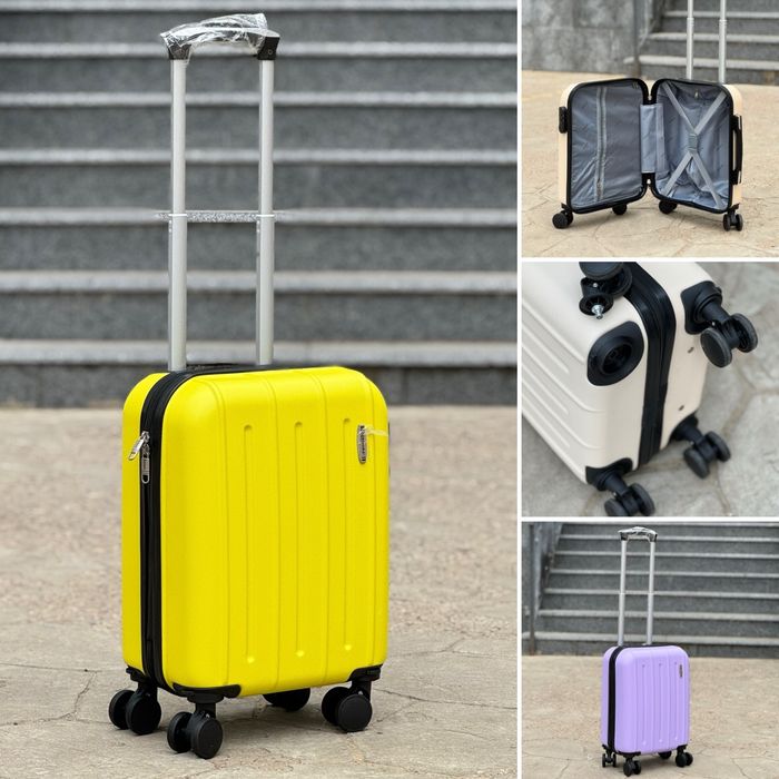 36 кольорів! Лоукост міні валіза lowcost чемодан 40/30/20 ручна кладь