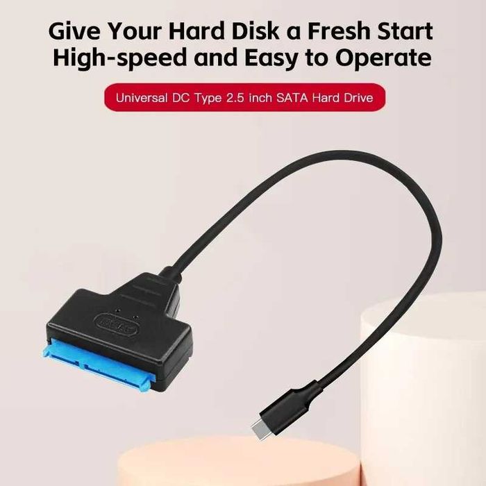 [Novo] Dock / Conversor Disco SATA SSD 2.5 para USB C!