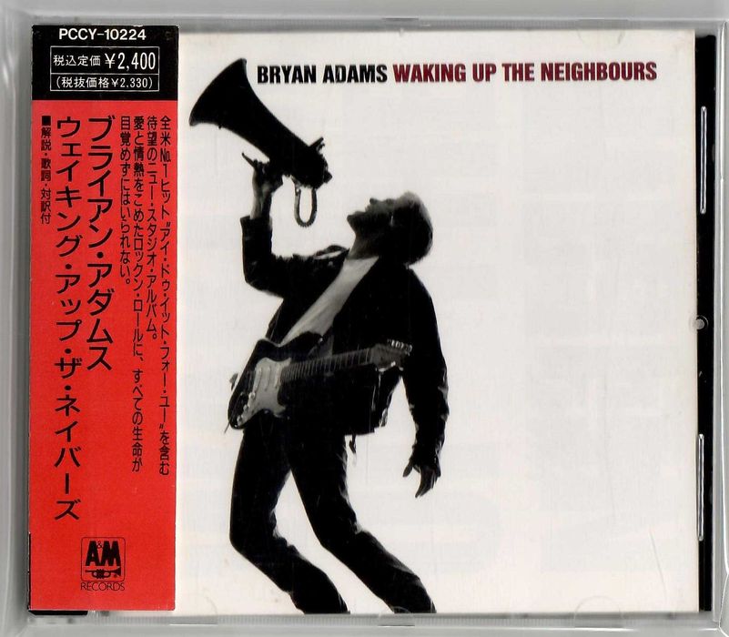 Bryan Adams - Waking Up The Neighbours - CD OBI JAPAN