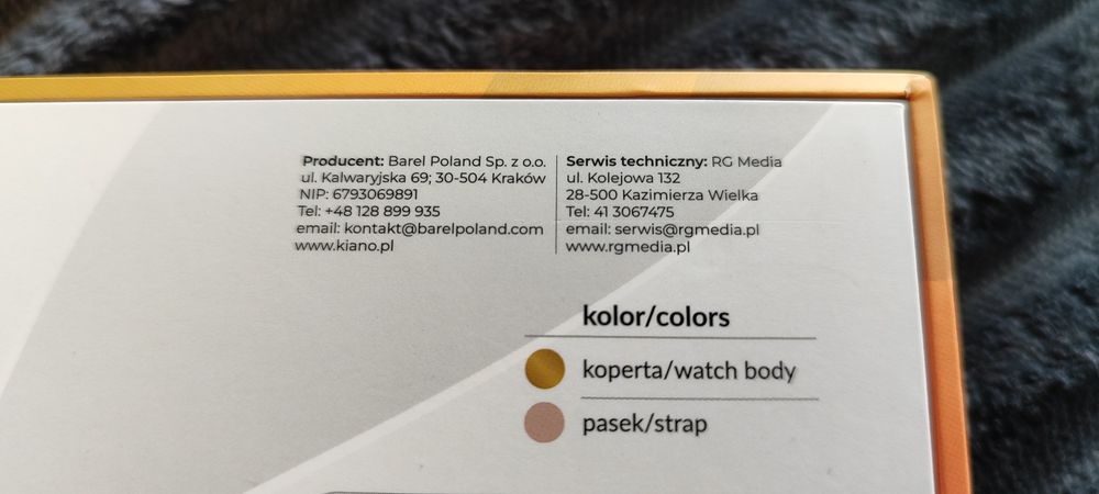 Smartwatch Kiano active 2 nowy