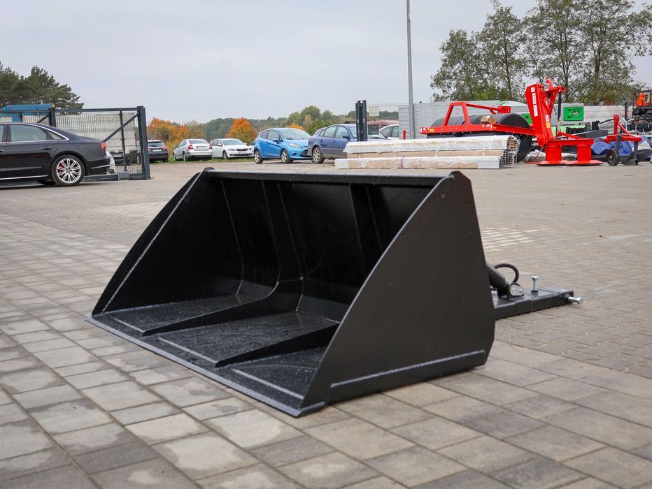 Łyżka karbowana na wózek widłowy hydrauliczna różne szerokości 1 - 2 m