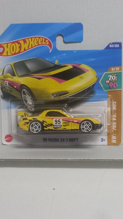 95 mazda rx-7 drift Hot Wheels