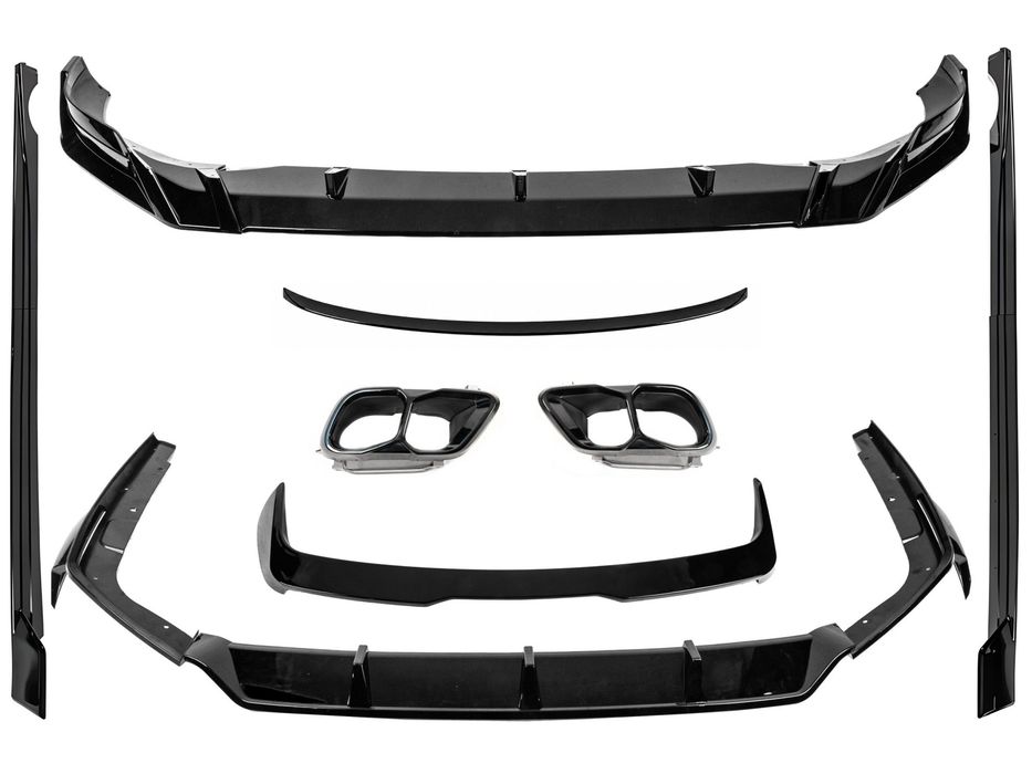 BMW X7 G07 2023+ Комплект обвісів Paradigm Black Knight/БМВ обвес