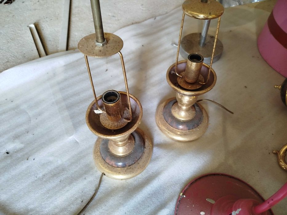 Pack de vários candeeiros  para restauro