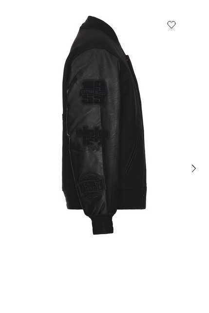 ALPHA INDUSTRIES Шкіряна університетська куртка MA-1 L/M
