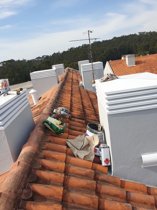 Pinturas interiores e exteriores