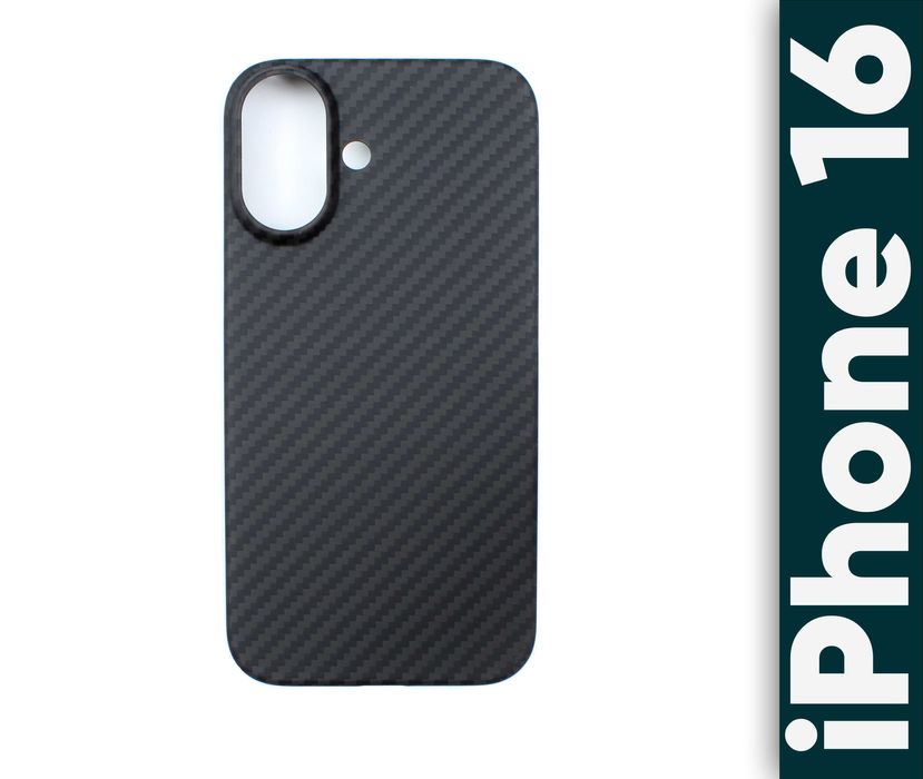 Карбоновий чохол iPhone 16 | 16 Pro | 16 Pro Max