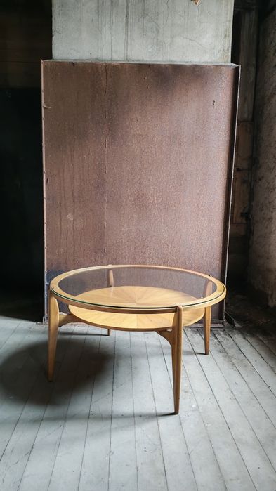 Stolik kawowy vintage Mid-Century Modern Niemcy lata 60.