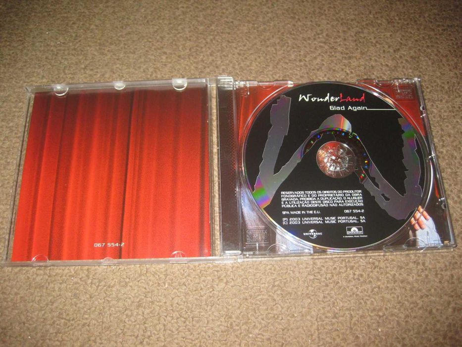 CD dos Wonderland "Glad Again" Portes Grátis!