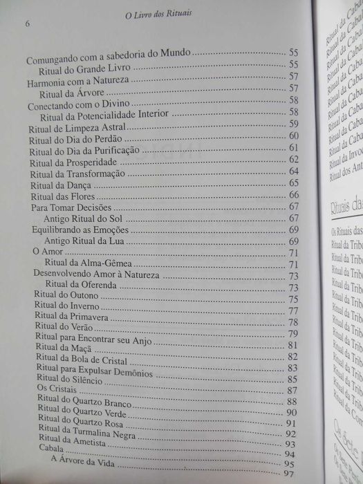 O livro dos rituais
