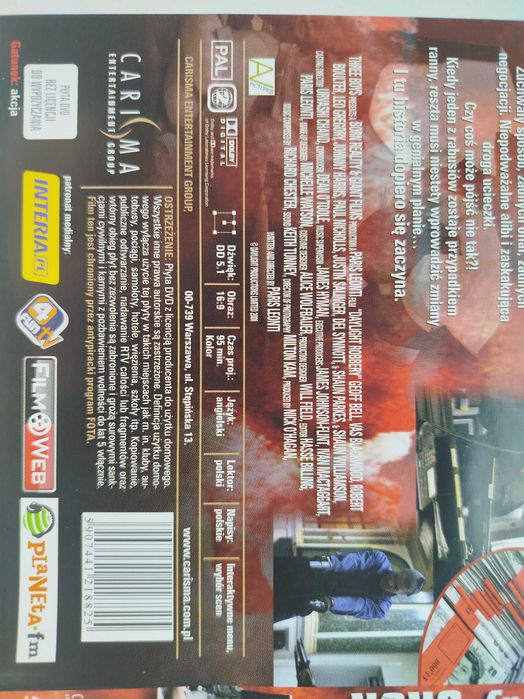 Ryzykowny Skok DVD Leonti Gregory Bell Blackwood