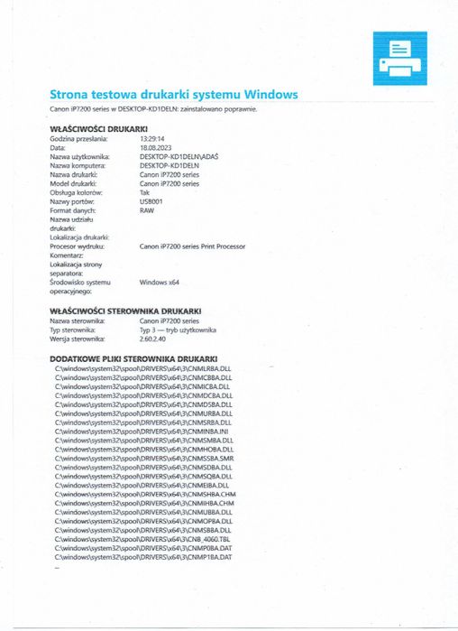 Drukarka fotograficzna PIXMA iP7250