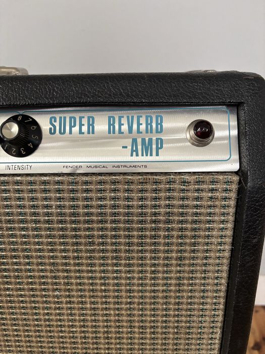 Fender Super Reverb Amp 1969 Oryginalny Vintage Handwired 220V-240V