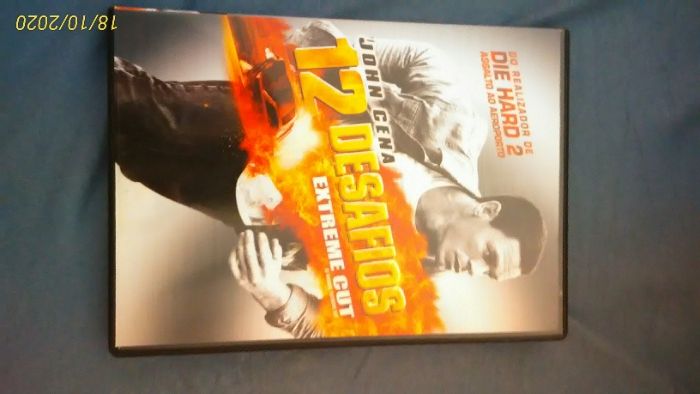DVD 12 Desafios Filme com John Cena Rounds Rounds Aidan Gillen White