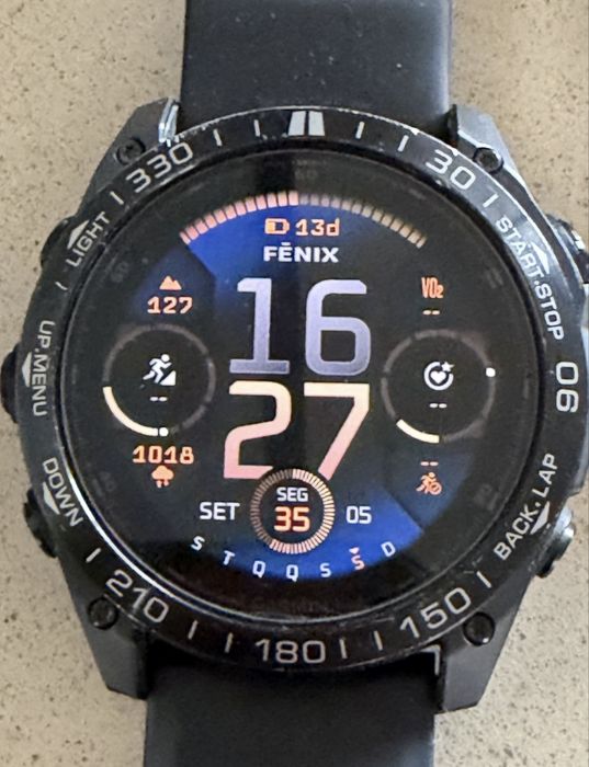 Relogio Garmin Fenix 8 safira 51mm