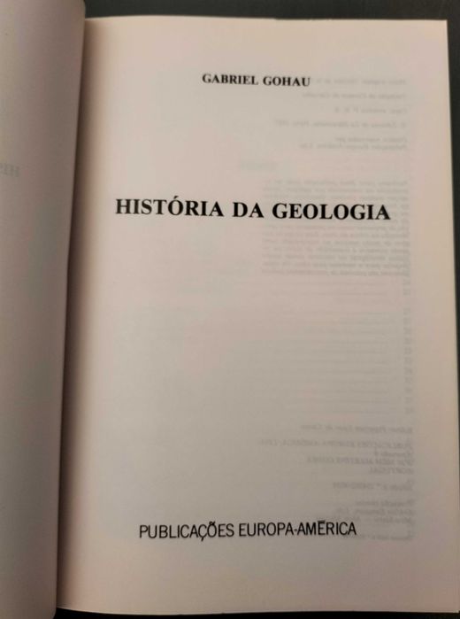 Gabriel Gohau - História da Geologia