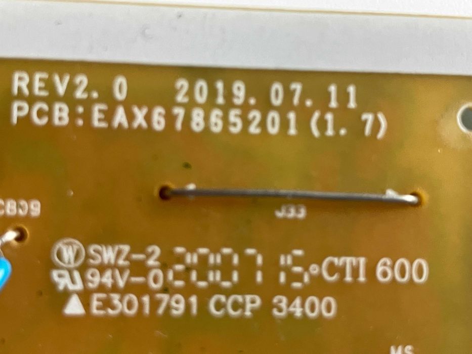 Części do TV LG 55UN81003LB płyta główna i inne części.