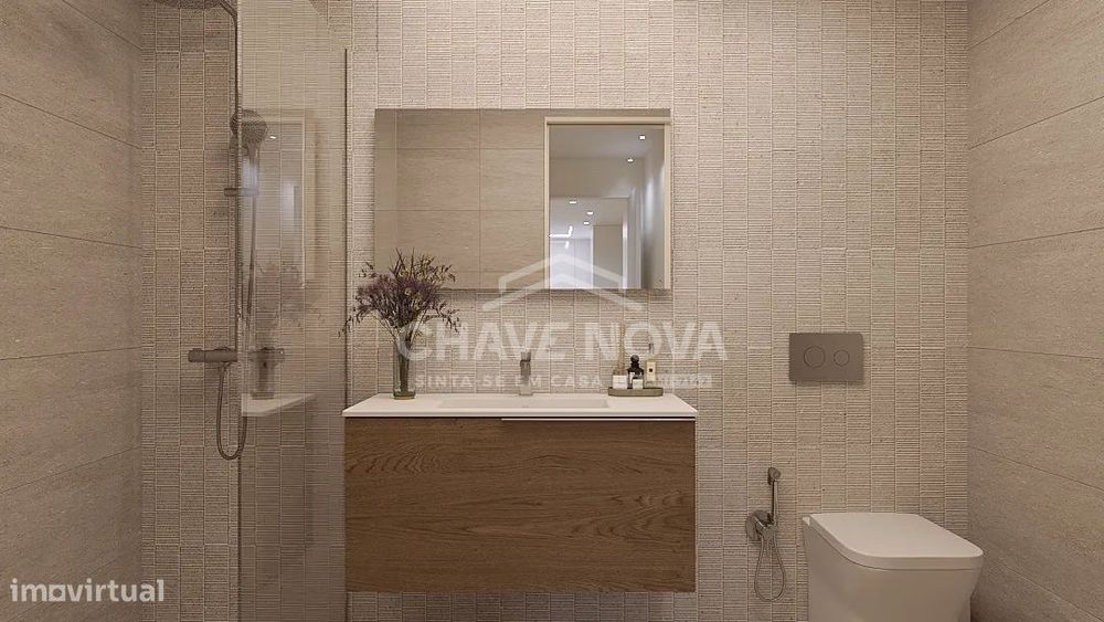 Apartamento T1 em construção nos Carvalhos