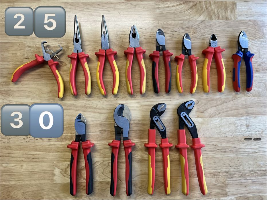 Neo Högert szczypce obcianczki zaciskarki kombinerki