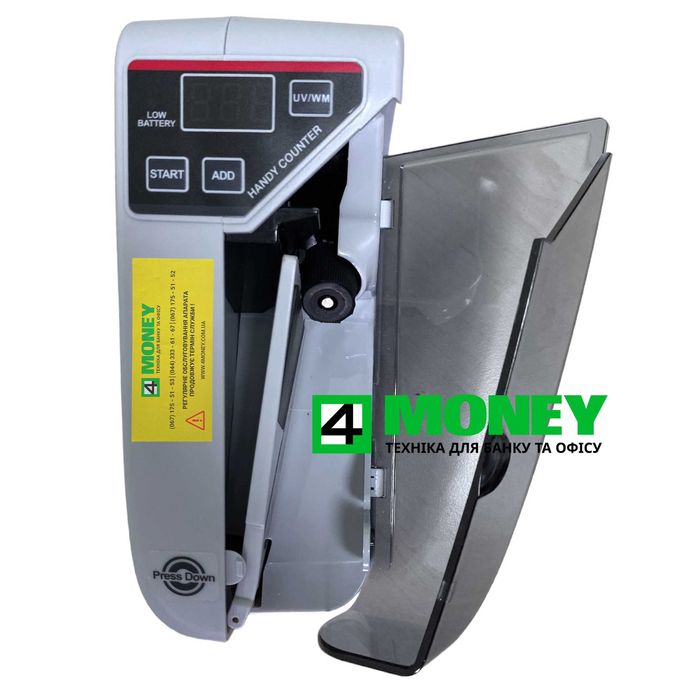 ПОРТАТИВНЫЙ РУЧНОЙ СЧЕТЧИК Банкнот Купюр Bcash V30-01PRO Доставка Киев