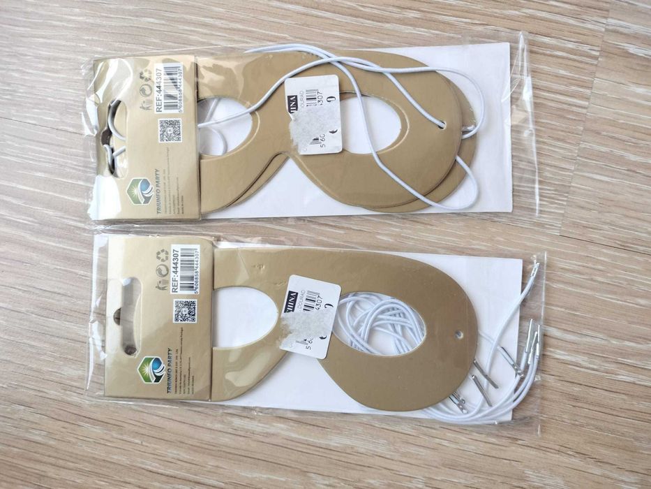 Máscaras em Papel (9 unid)