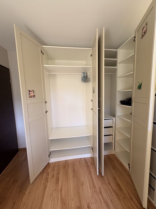 ikea szafa jasnobeżowa pax flisberget
