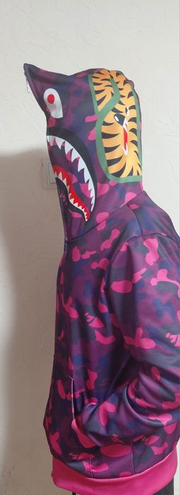 Кофта зипка bape shark розмір М чоловіча