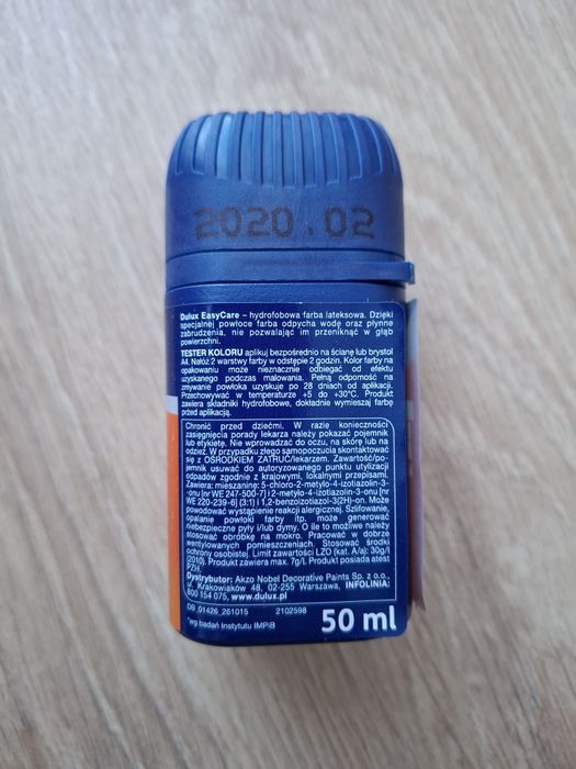 Dulux Easy Care Zawsze Beżowy tester koloru z pędzelkiem na zaprawki