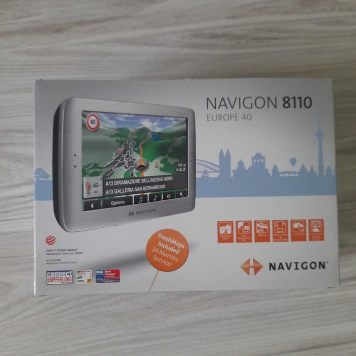 Nawigacja samochodowa Navigon 8110.
