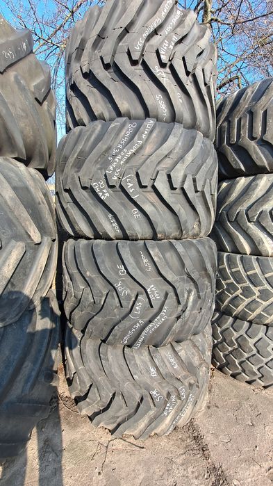 4x 100% bieżnika leśne 800/45R30.5 Alliance Forestry