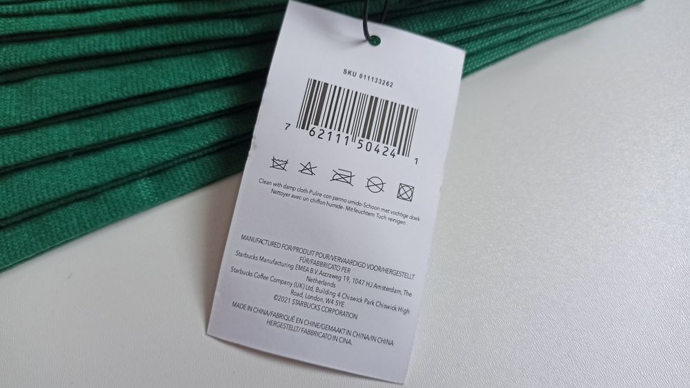 Torba Starbucks materiałowa nowa