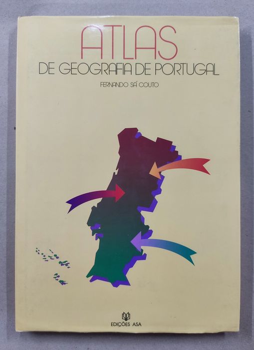 Livro Atlas da Geografia de Portugal Edições ASA