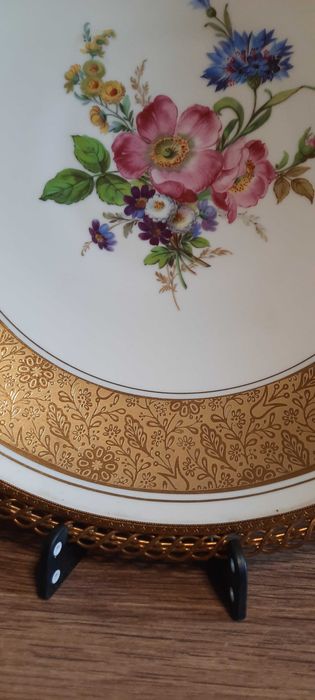 Большое винтажное праздничное блюдо Rosenthal 1950 г. Смотрите все мои объявления!
