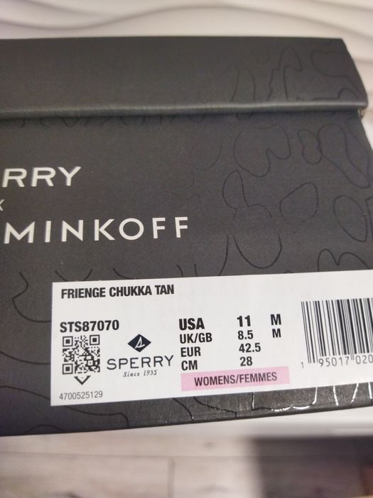 Жіночі кросівки Sperry 41р