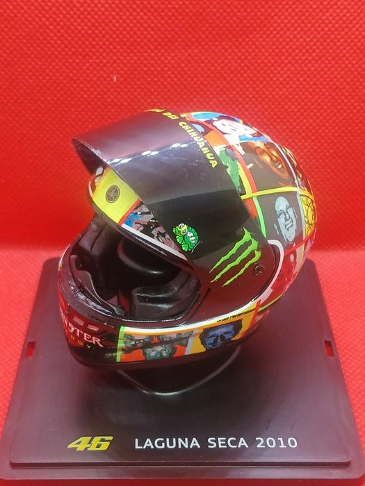 Capacetes Miniatura escala 1:15 Valentino Rossi 2 diferentes Novos