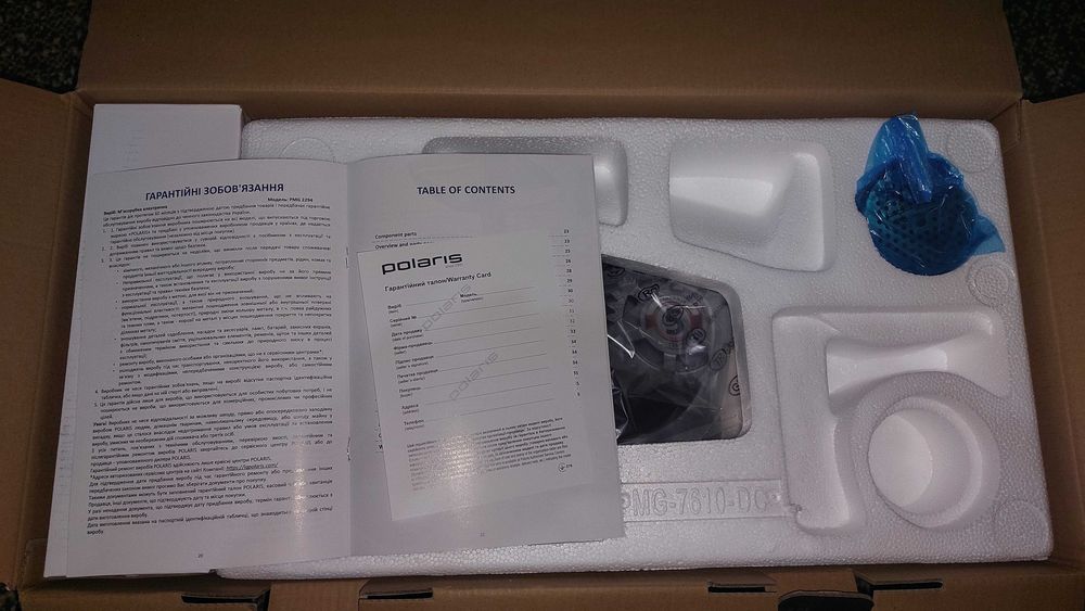 М'ясорубка POLARIS PMG 2294 Металік