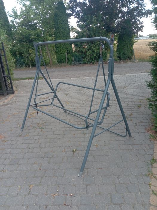 Huśtawka ogrodowa metalowa
