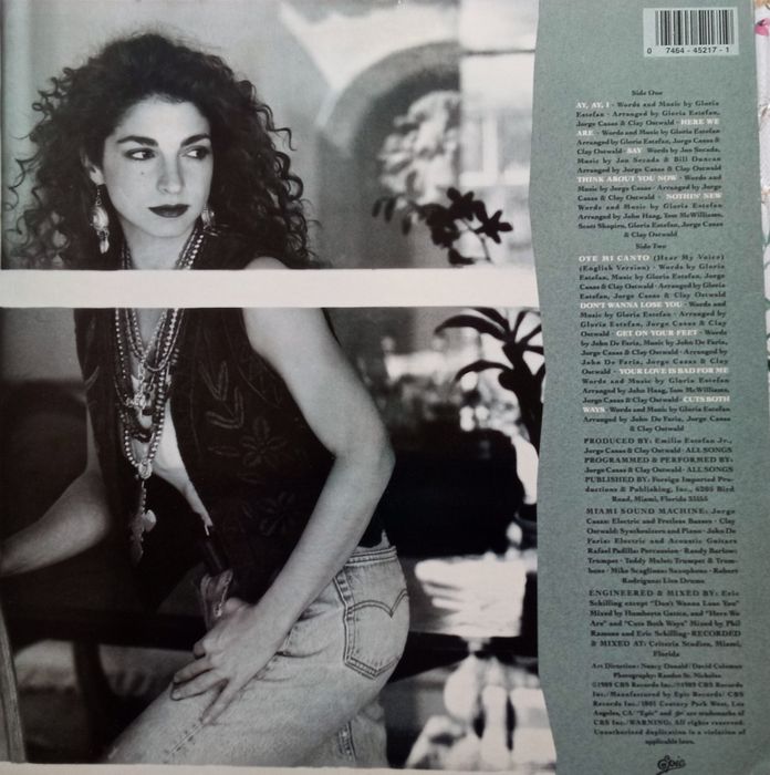 Gloria Estefan - Cuts Both Ways. Płyta vinylowa