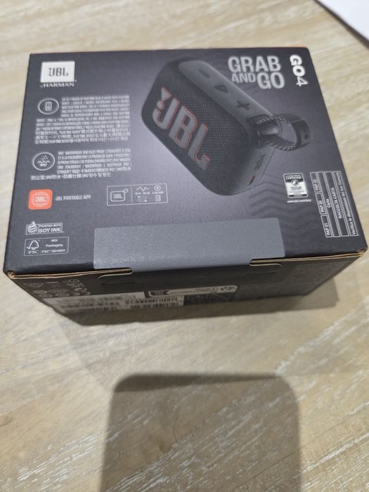 Coluna Bluetooth JBL GO 4 Preta / Selada