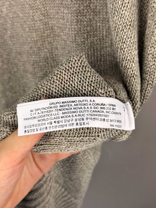 Massimo Dutti  bluzka top kamizelka tunika bez rękawów golf S 36