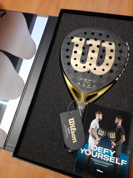 Raquete Padel Wilson defy Pro V1 padel2 com caixa - Nova