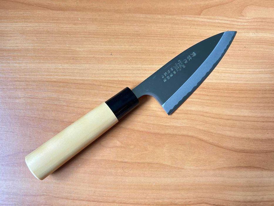 Японский кухонный нож Дэба HIDEMASA, ручная ковка, Made in Japan, 140 мм
