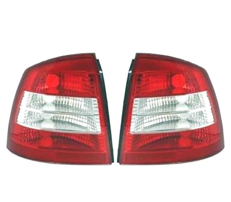 FAROLINS TRASEIROS LED PARA OPEL ASTRA G 3P 5P 97-04 VERMELHO BRANCO