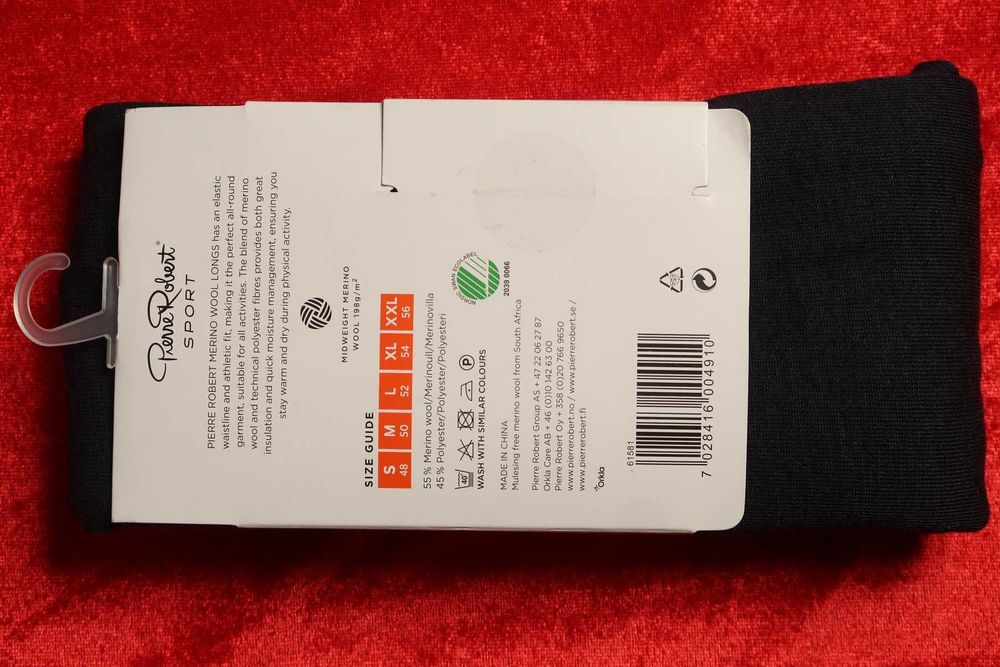 Legginsy trekkingowe (norweskie) z merynosa