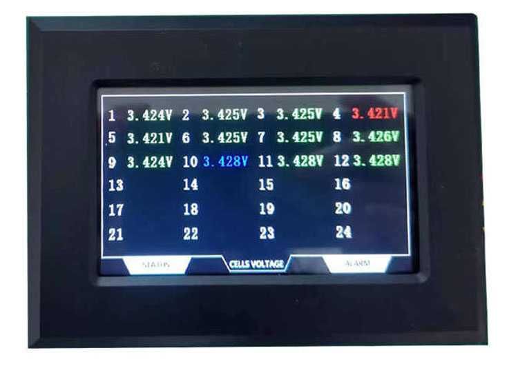 Écran TFT de 4.3 polegadas para JK BMS