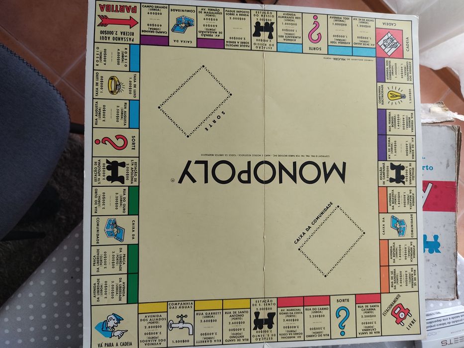 Monopoly Monopólio 1983 ref 492/1