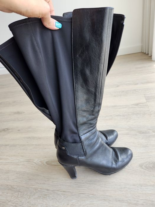 Botas pretas de cano alto Geox 39