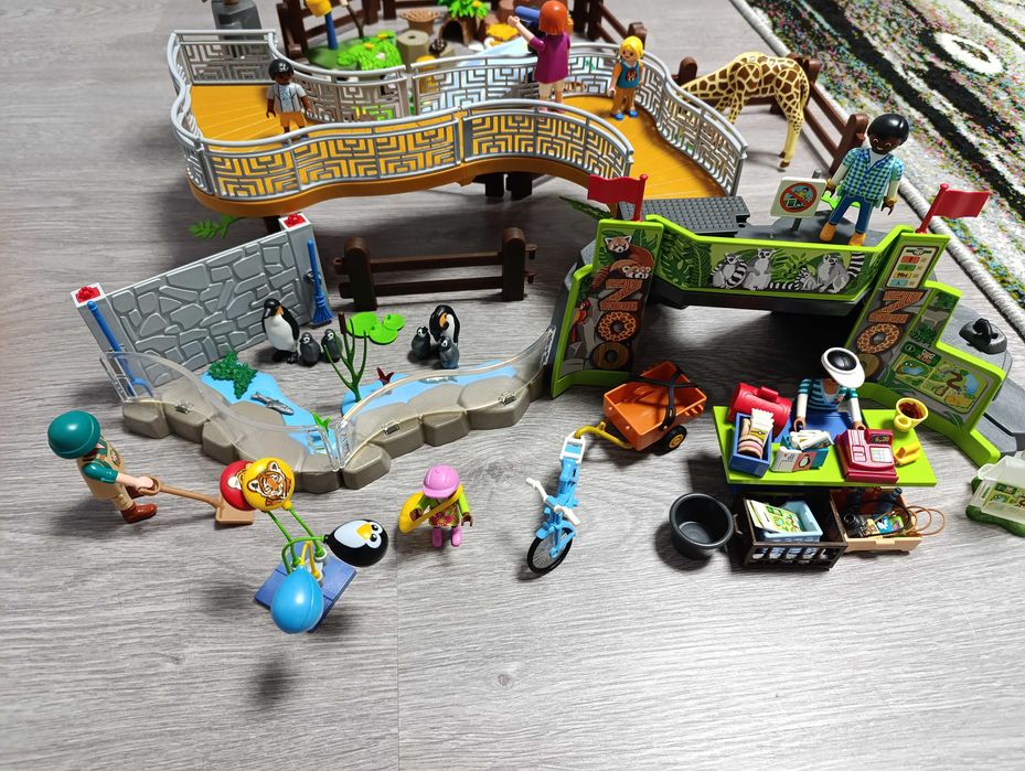 Playmobil плеймобіл зоопарк, величезний ігроленд