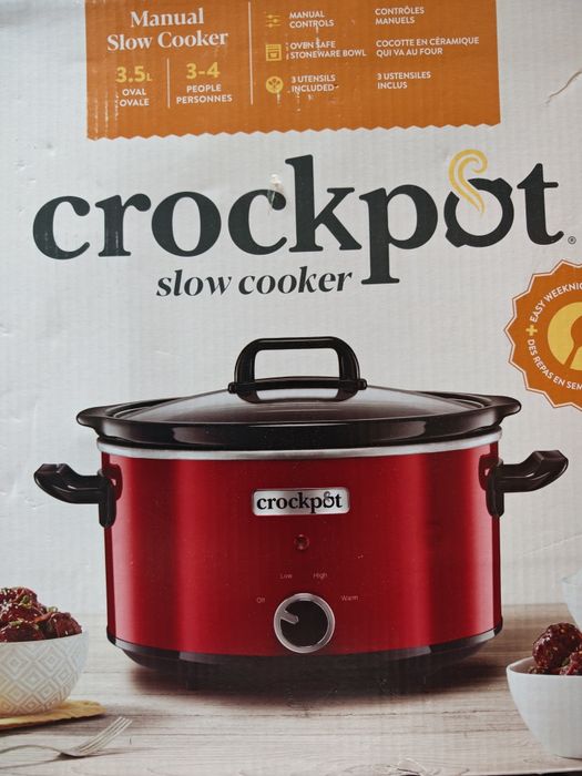 Wolnowar Crock-Pot model SCV400RD-050  , 3.5L , 210W , Powystawowy